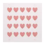 2020 US Made of Hearts Forever First-Class Postage Stamps Wedding